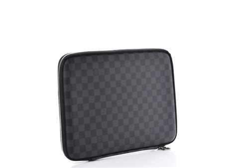 Louis Vuitton Laptop Sleeve Damier Graphite 13 Black/Grey